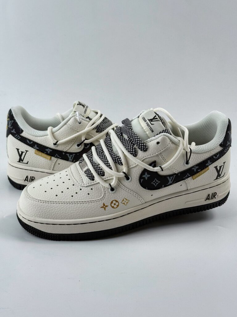 ルイ・ヴィトン x ナイキ Air Force 1 Low 限定クラシック ローカットコラボトレンドスニーカー「LV Nike」