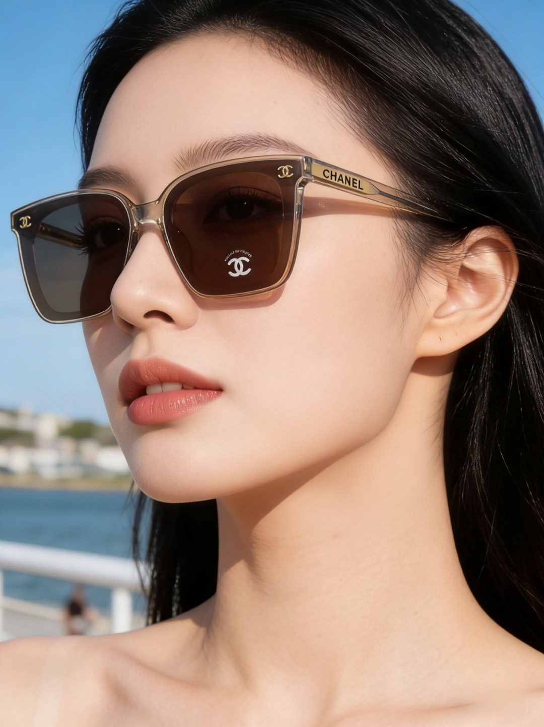 【新作到着】Chanel ハイセンスデザインサングラス「遮光レンズ搭載」