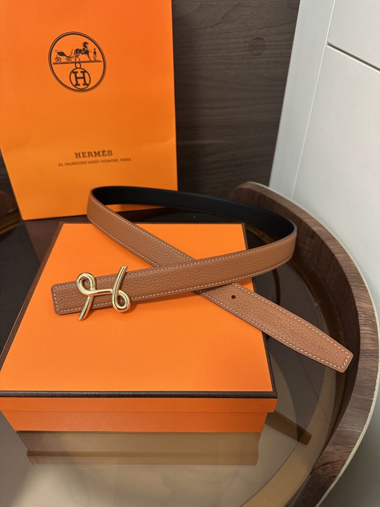 【限定入荷】Hermès フレンチ紳士ベルト「全長約 100cm」
