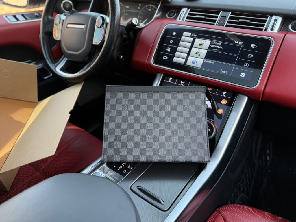 ルイ・ヴィトン「Louis Vuitton」チェックボード ドゥミエティエンヌ PM ポシェット トイレット