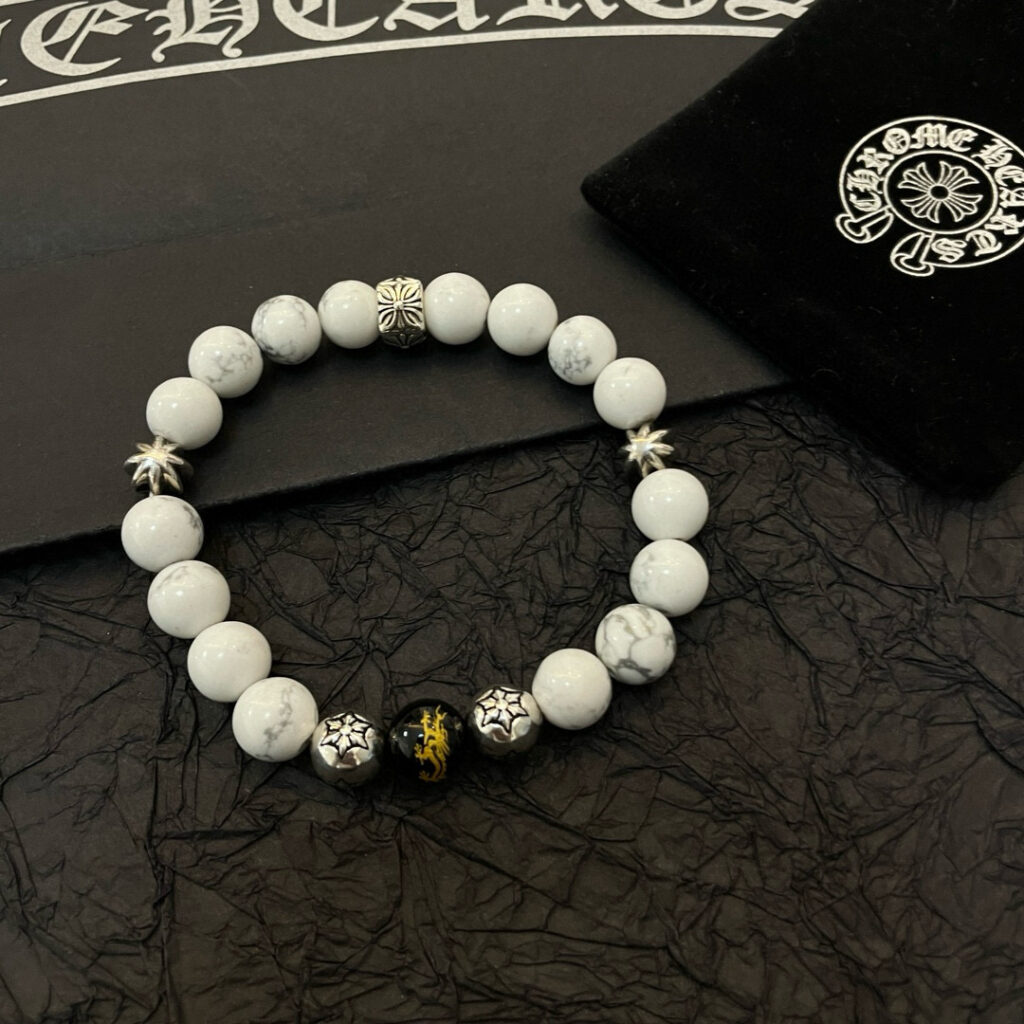 クロムハーツ「Chrome Hearts」ブレスレット - ヴィンテージ&ロックテイスト ペア用