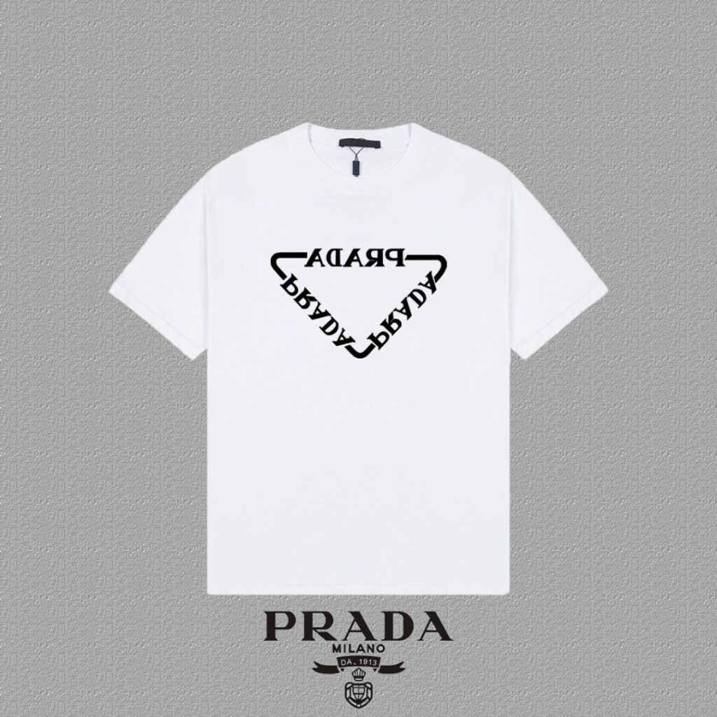 プラダ Prada ユニセックス プリントTシャツ ショートスリーブ