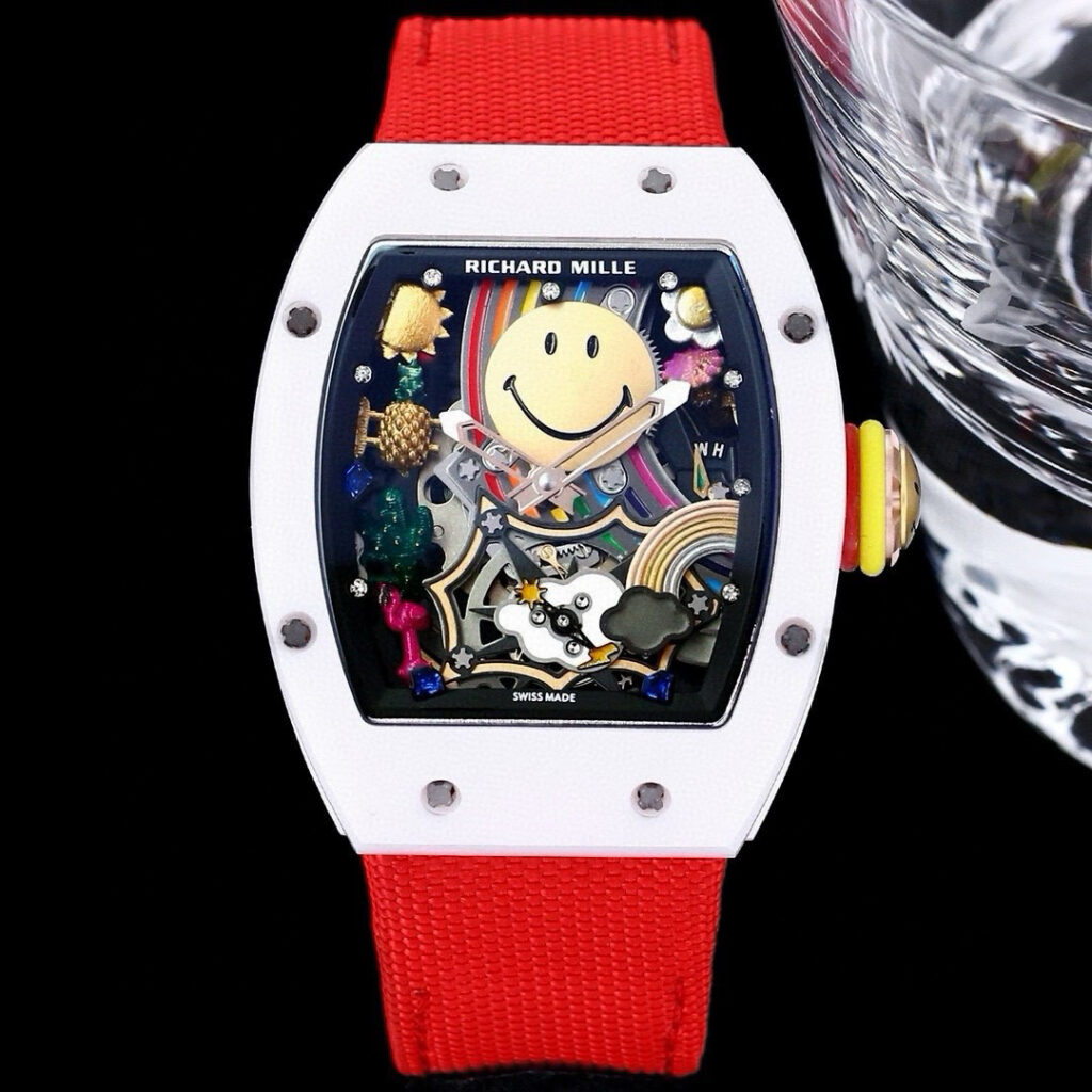 リシャール・ミル RM 88 オートマティック トゥールビヨン スマイリー 40x48x14mm