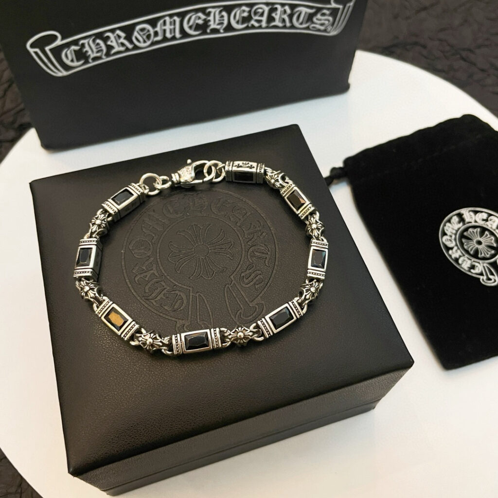 クロムハーツ「Chrome Hearts」ブレスレット - ヴィンテージ＆ロックテイスト ペア用