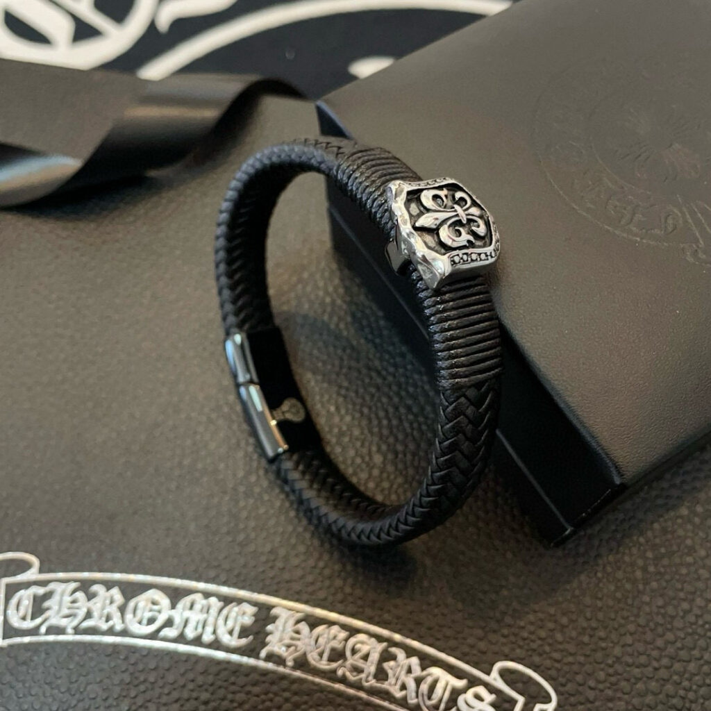 クロムハーツ「Chrome Hearts」ブレスレット - ヴィンテージ＆ロックテイスト ペア用