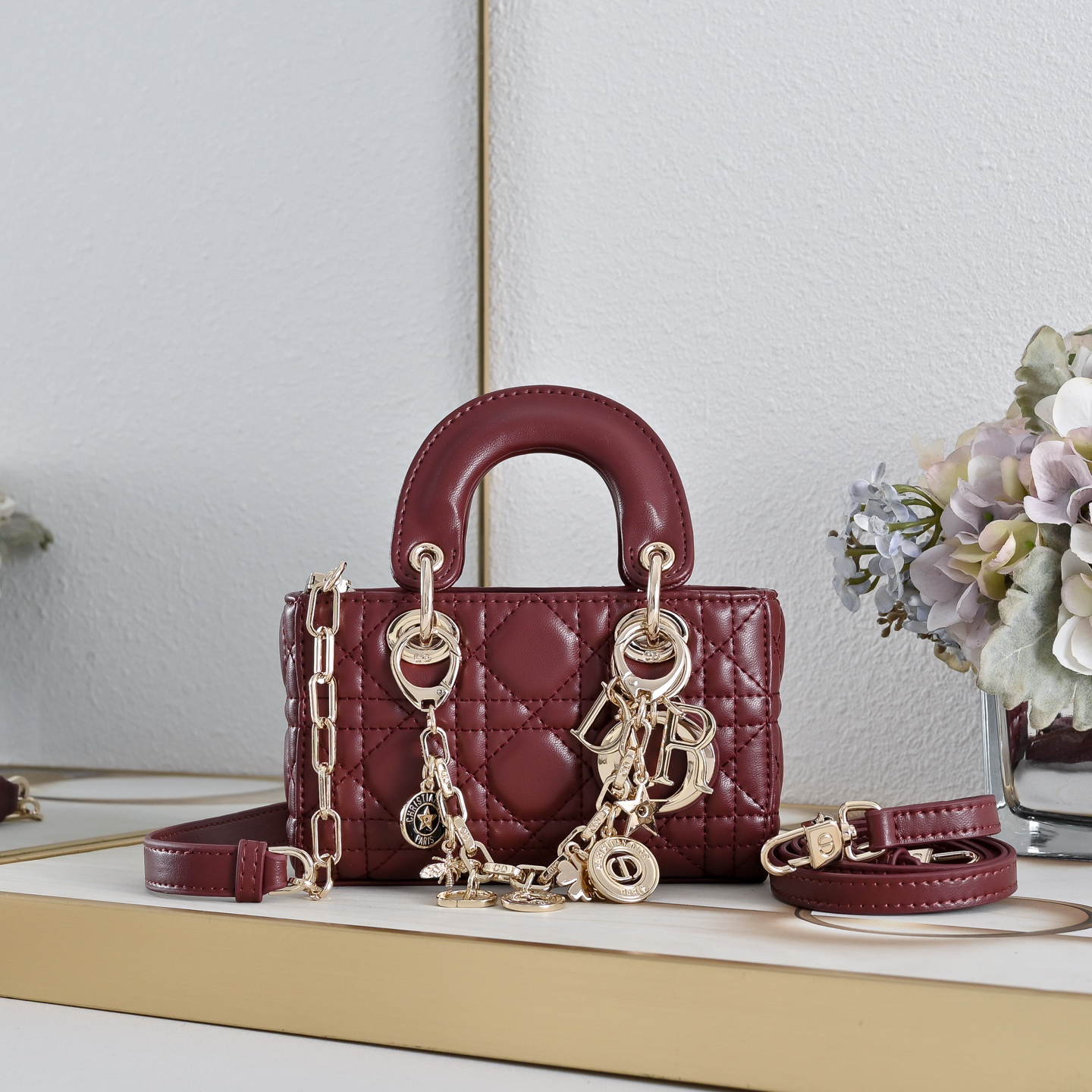 【入手困難品】ディオール レディ ディージョイ ハンドバッグ「Lady D‑Joy Bag」