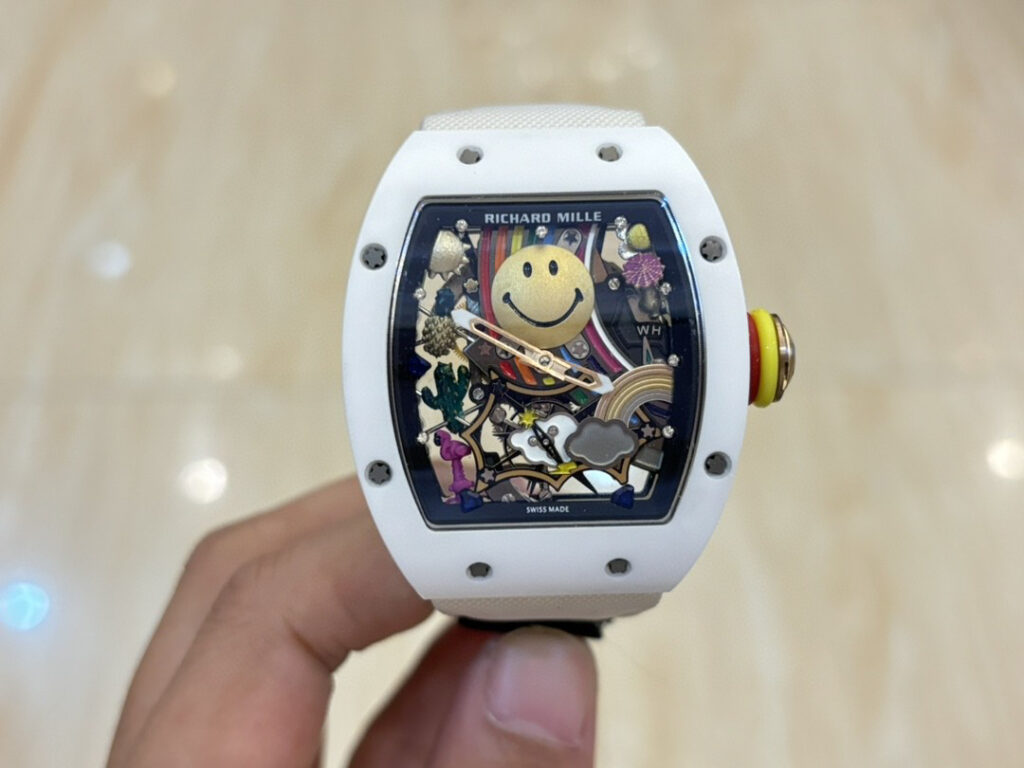 リシャール・ミル RM 88 オートマティック トゥールビヨン スマイリー 40x48x14mm