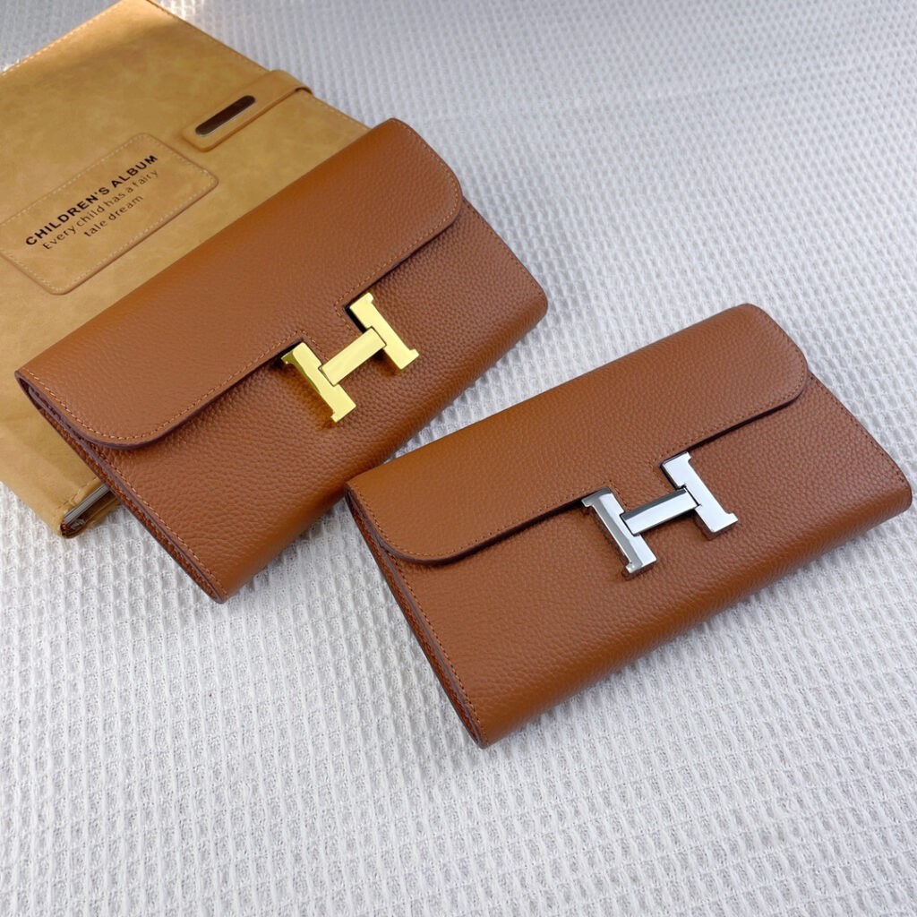 【限定新入荷】Hermès 高級レザー長財布「Constance Wallet」