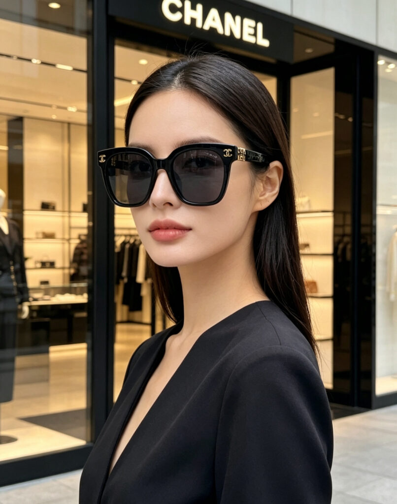 【新作到着】Chanel ハイセンスデザインサングラス「遮光レンズ搭載」