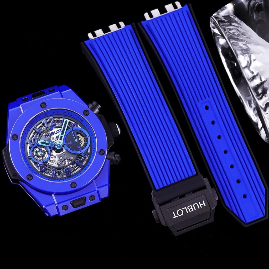 ユーボット「Hublot」BIG BANGユニコビッグバンシリーズカラーセラミック腕時計45mm