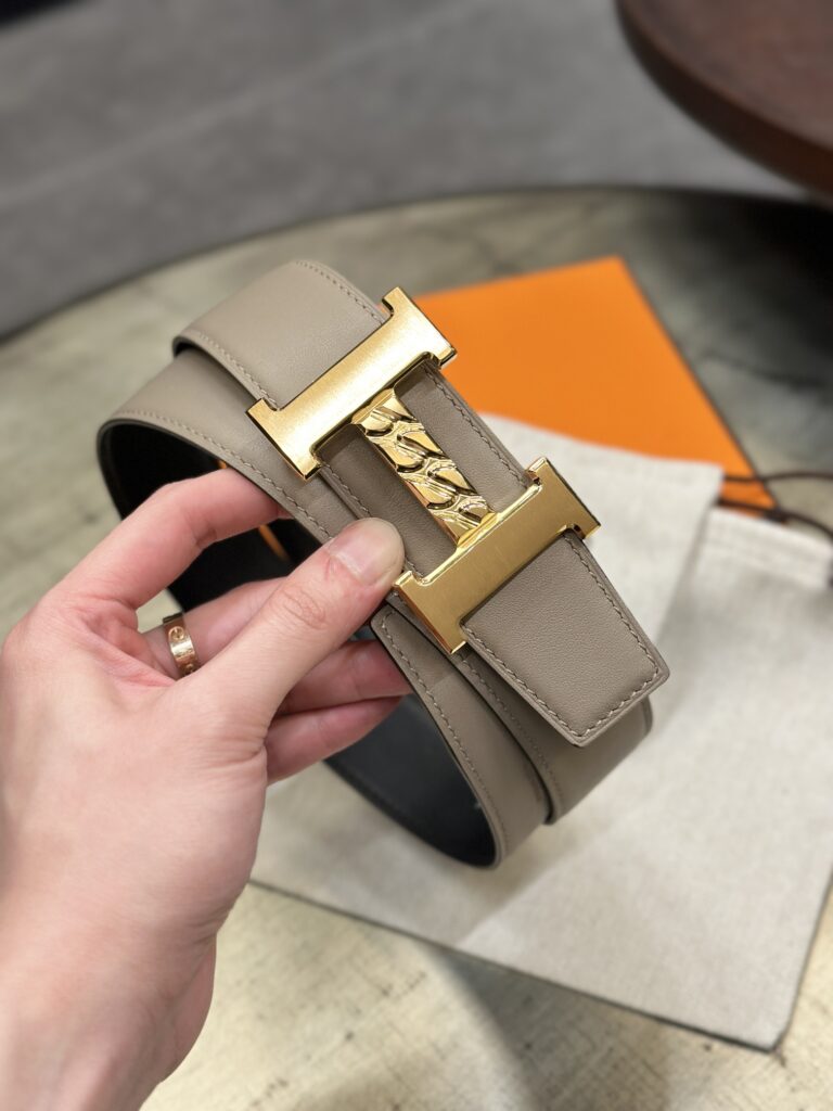 【限定入荷】Hermès フレンチ紳士ベルト「全長約 100cm」