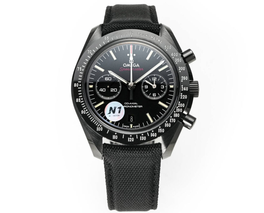 オメガ「Omega」‌N1ファクトリー 月の暗面シリーズ クロノグラフ腕時計44.25mm