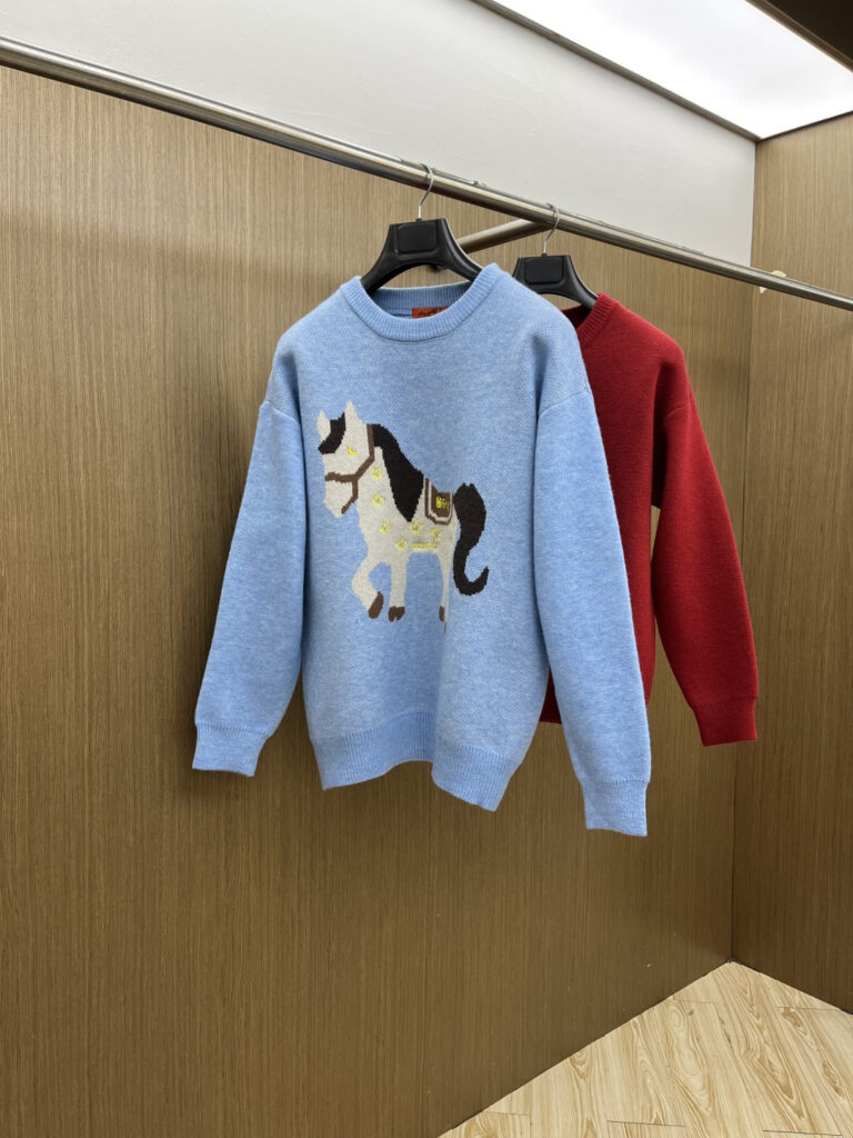 エルメス「Hermès」春季新作ラウンドネックスウェット