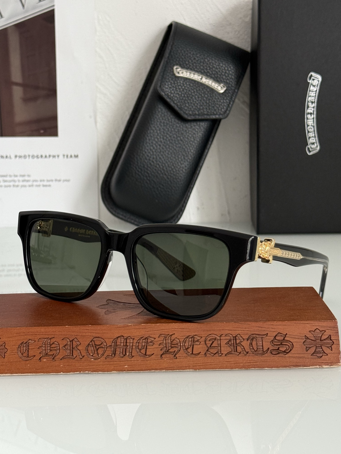 【希少新作】Chrome Hearts クロムハーツ ハードデザインサングラス「限定モデル」