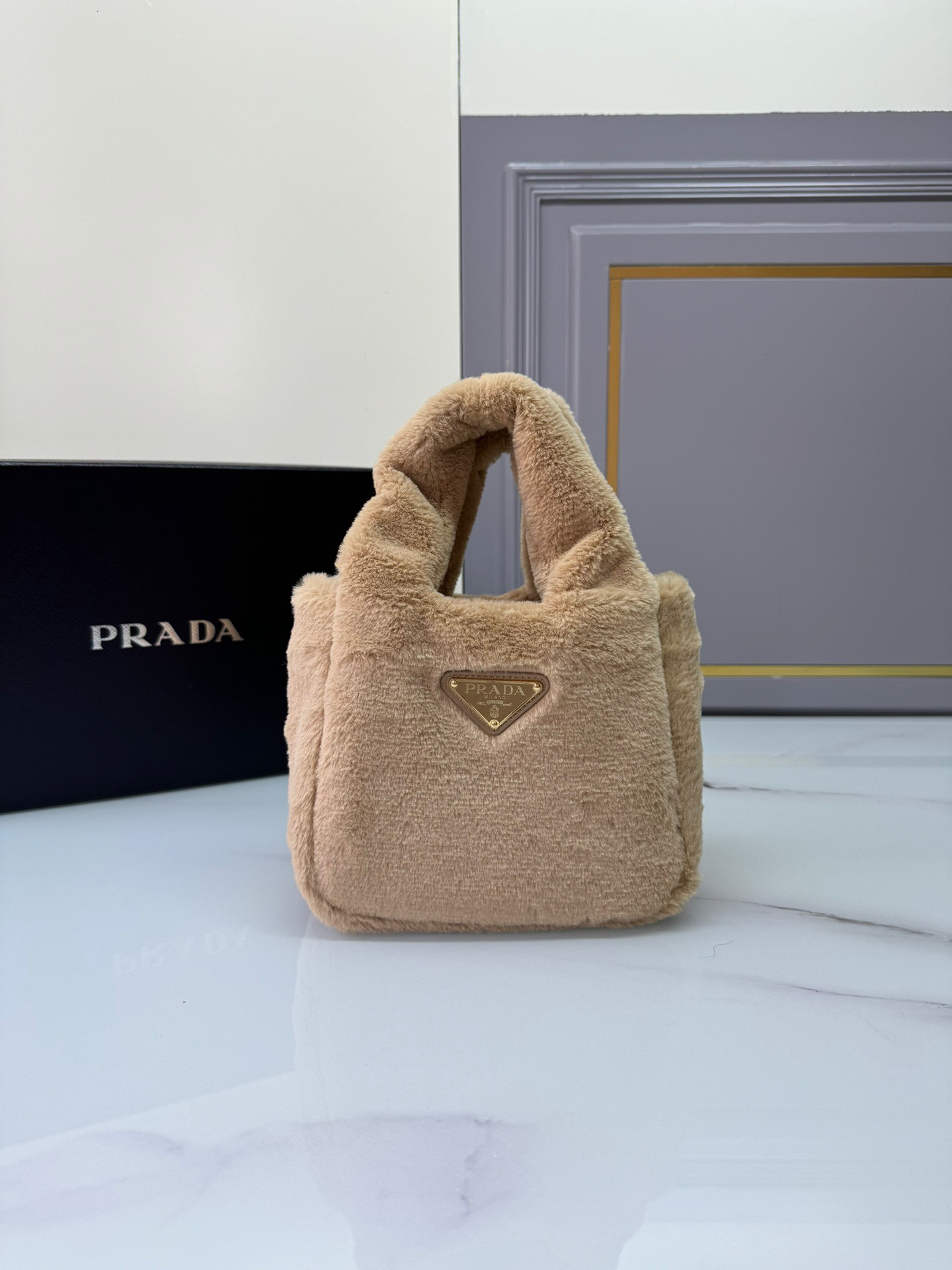 プラダ「Prada」ウール ミニバッグ レディースバッグ