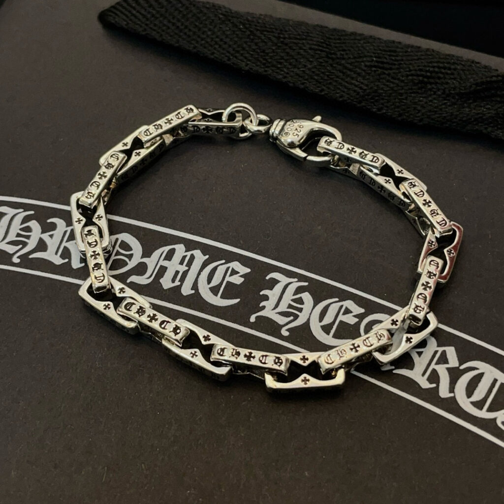 クロムハーツ「Chrome Hearts」ブレスレット - ヴィンテージ＆ロックテイスト ペア用