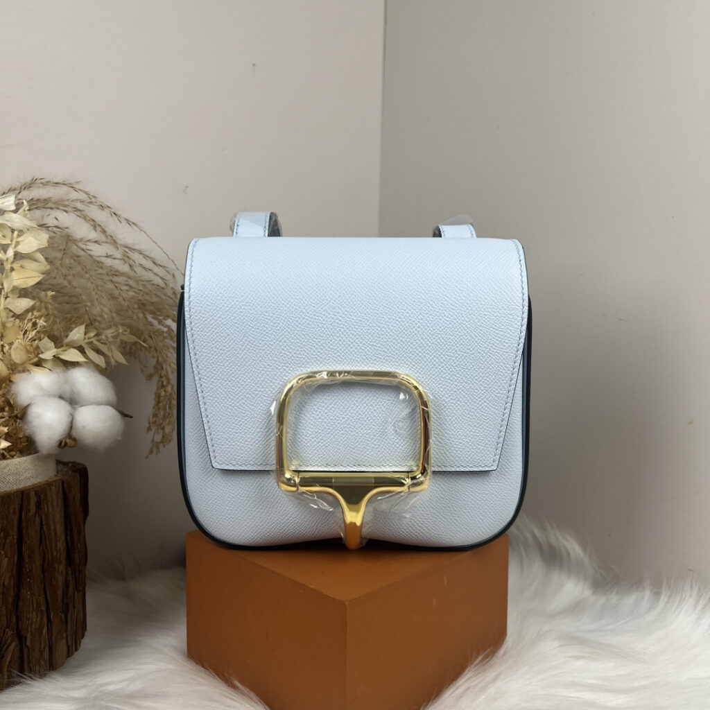 【厳選新入荷】エルメス Della Cavalleria Mini サドル金具クロスボディバッグ「乗馬モチーフ本革ショルダー」
