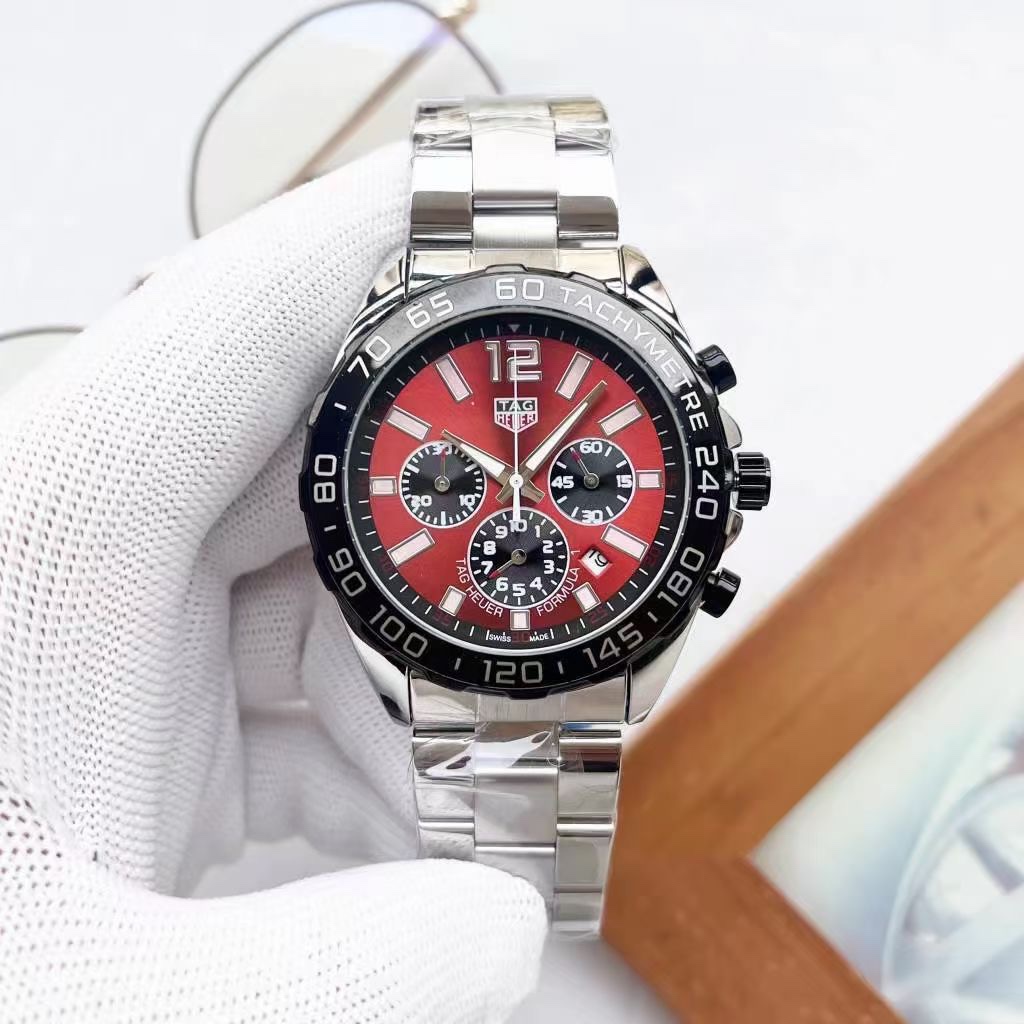 タグ・ホイヤー「TAG Heuer」フォーミュラ1 クロノグラフ クォーツ メンズウォッチ40MM