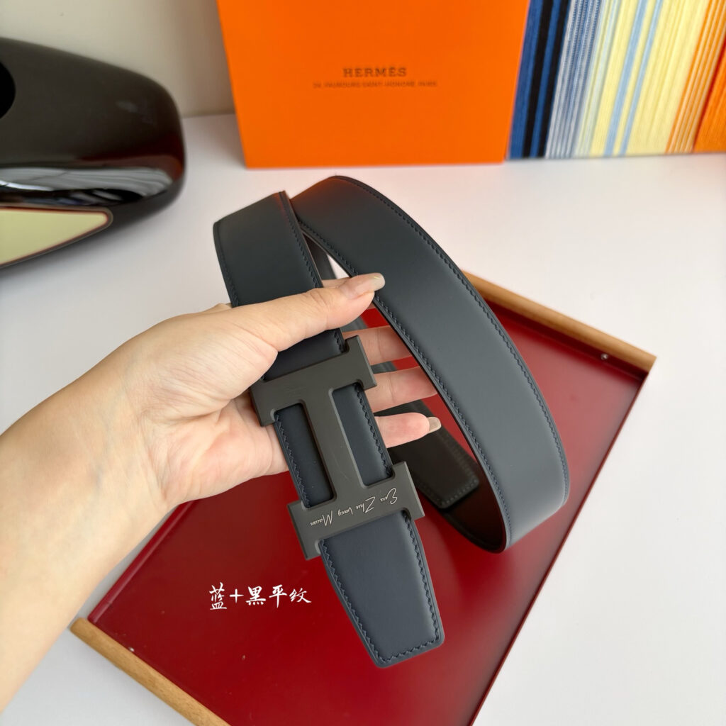 【限定入荷】Hermès フレンチ紳士ベルト「全長約 100cm」