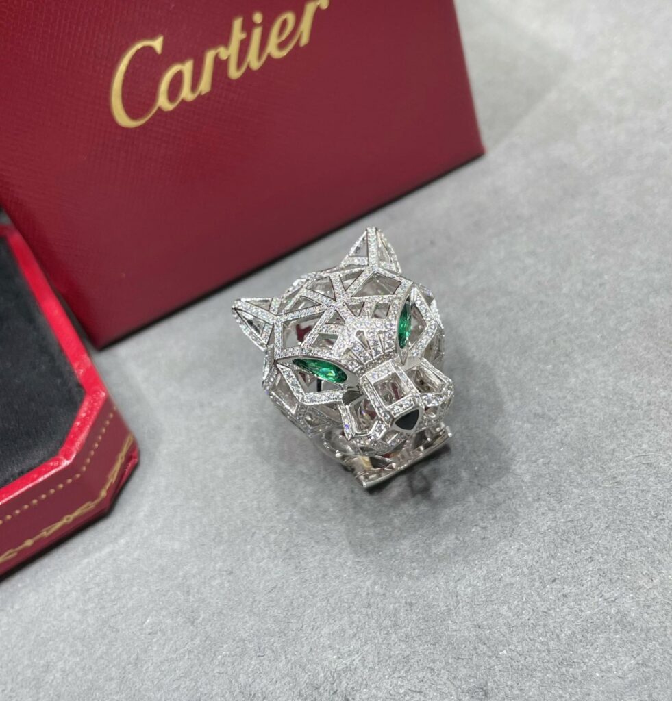 カルティエ「Cartier」パンテール オープンワーク リング