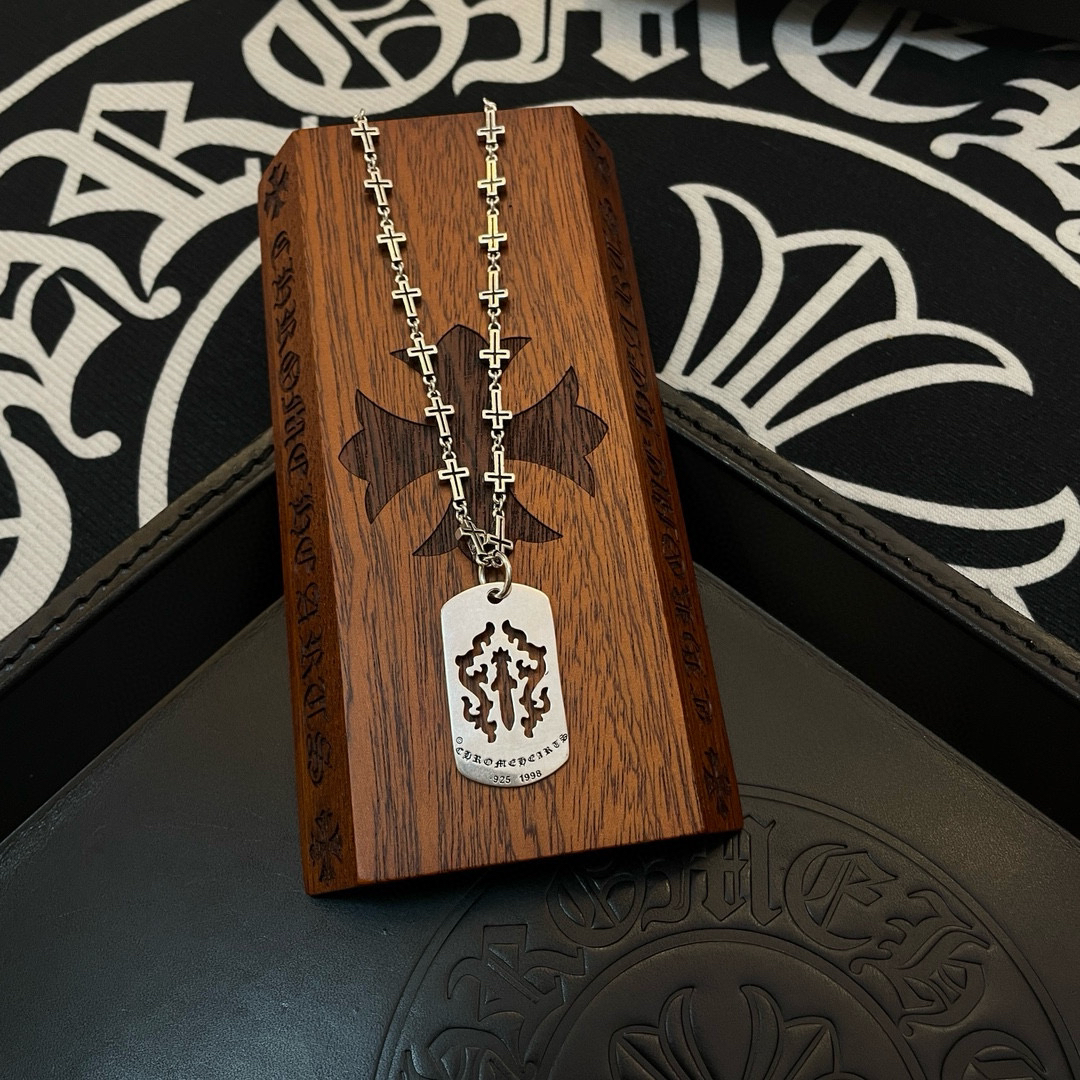 クロムハーツ「Chrome Hearts」シンプルペンダントネックレス - ユニセックス