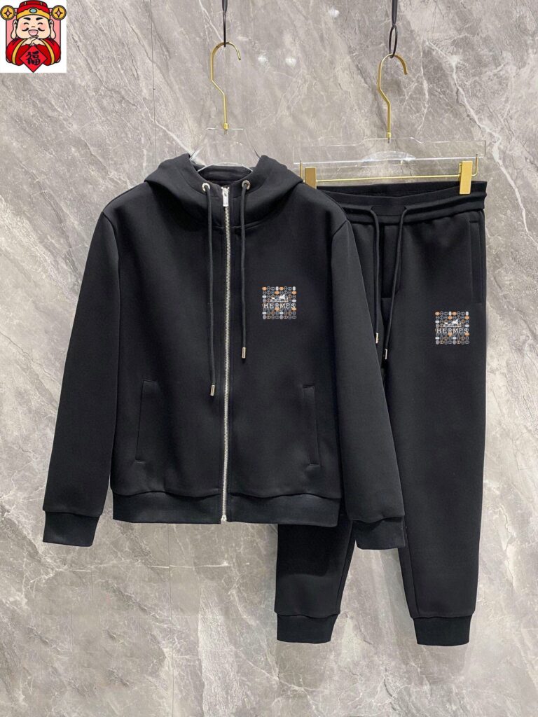 エルメス「Hermès」秋冬 メンズ スウェットセット