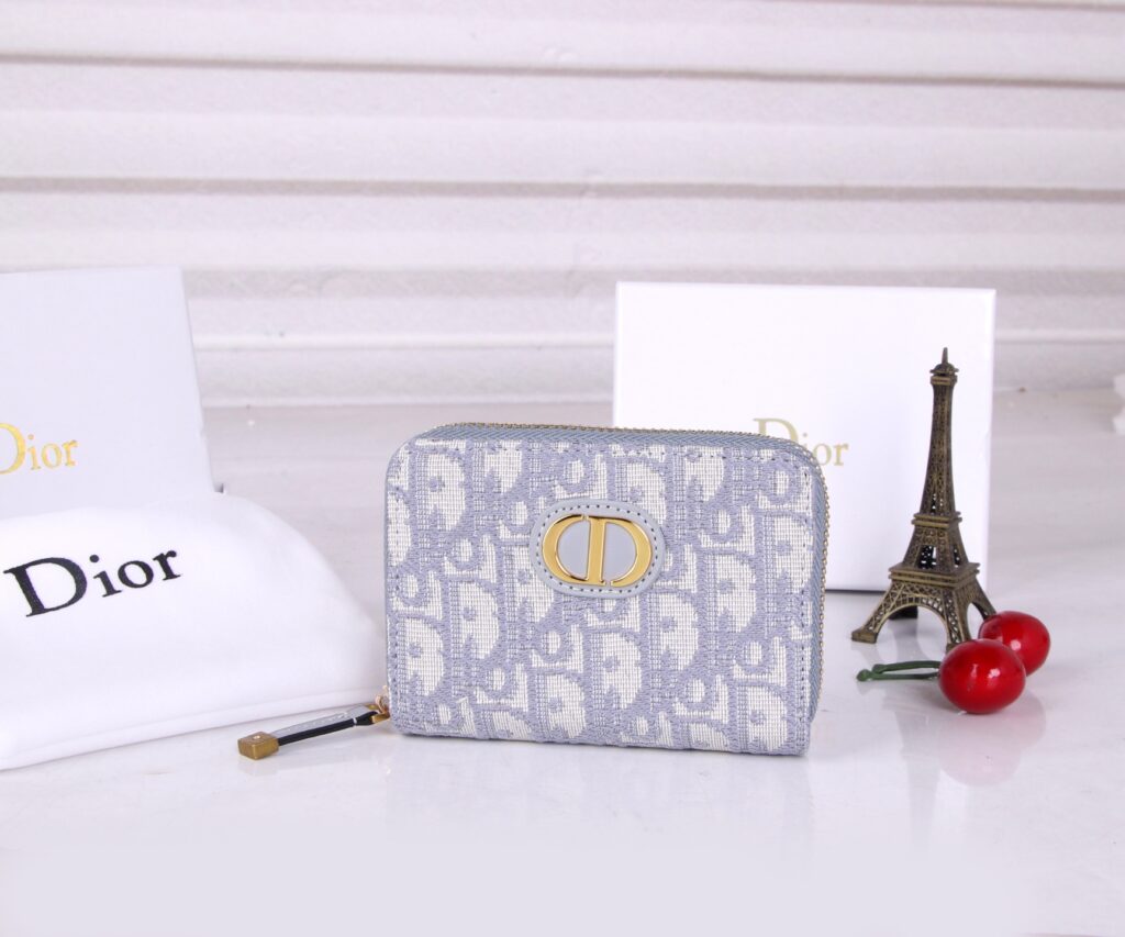ディオール「Dior」Oblique 帆布ショートウォレット 限定デザイン