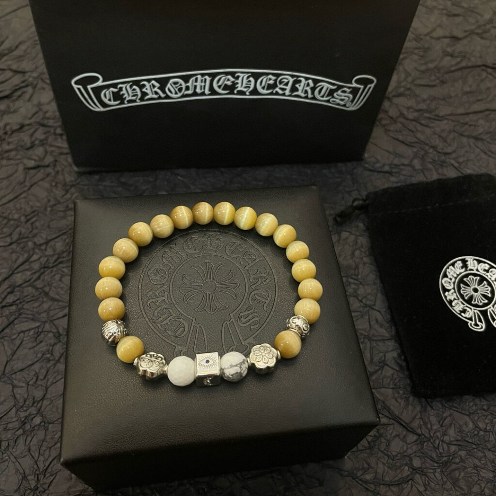 クロムハーツ「Chrome Hearts」ブレスレット - ヴィンテージ＆ロックテイスト ペア用