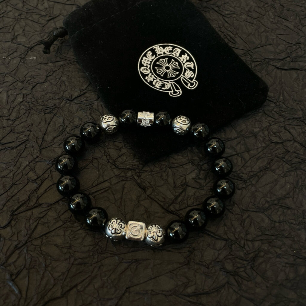 クロムハーツ「Chrome Hearts」ブレスレット - ヴィンテージ&ロックテイスト ペア用