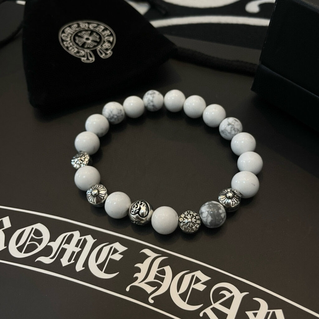 クロムハーツ「Chrome Hearts」ブレスレット - ヴィンテージ&ロックテイスト ペア用