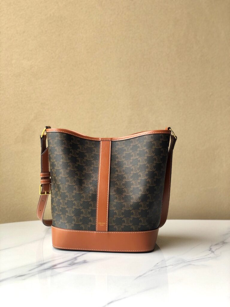 セリーヌ「Celine」ショルダーバッグ バケツバッグ