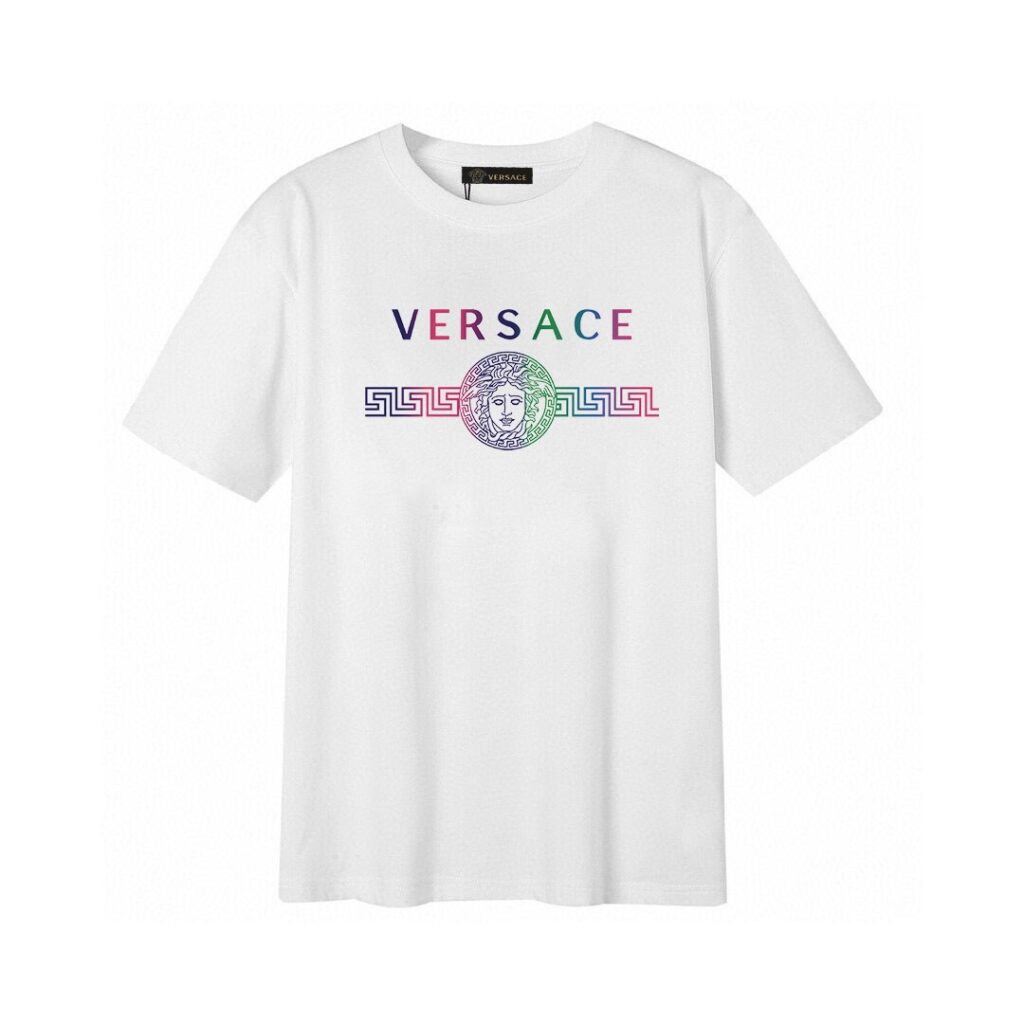 ヴェルサーチ Versace ラグジュアリー メドゥーサ カラーTシャツ