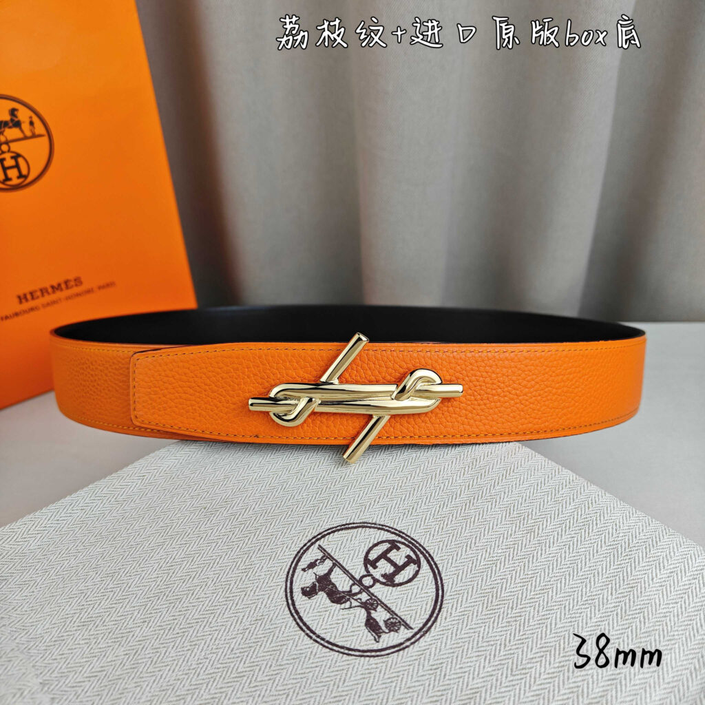 【限定入荷】Hermès フレンチ紳士ベルト「全長約 100cm」