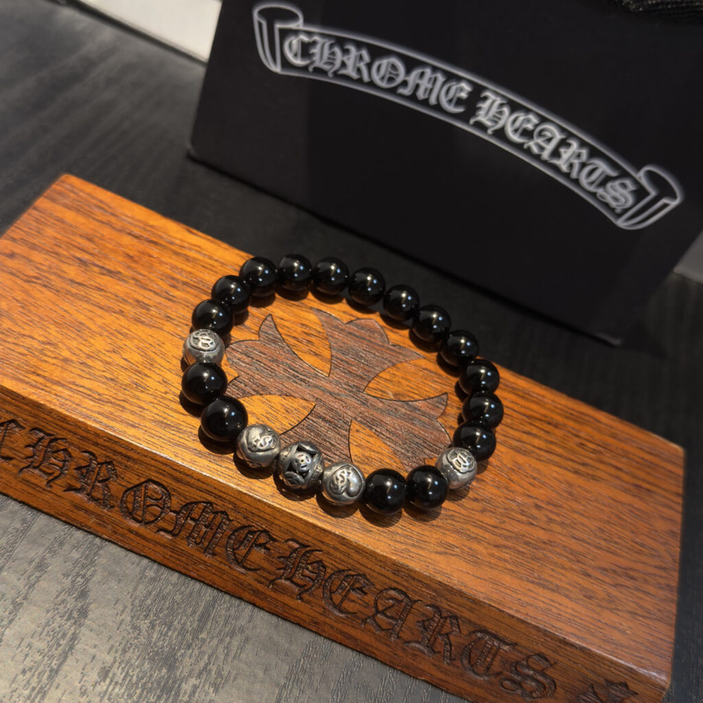 クロムハーツ「Chrome Hearts」ブレスレット - ヴィンテージ&ロックテイスト ペア用