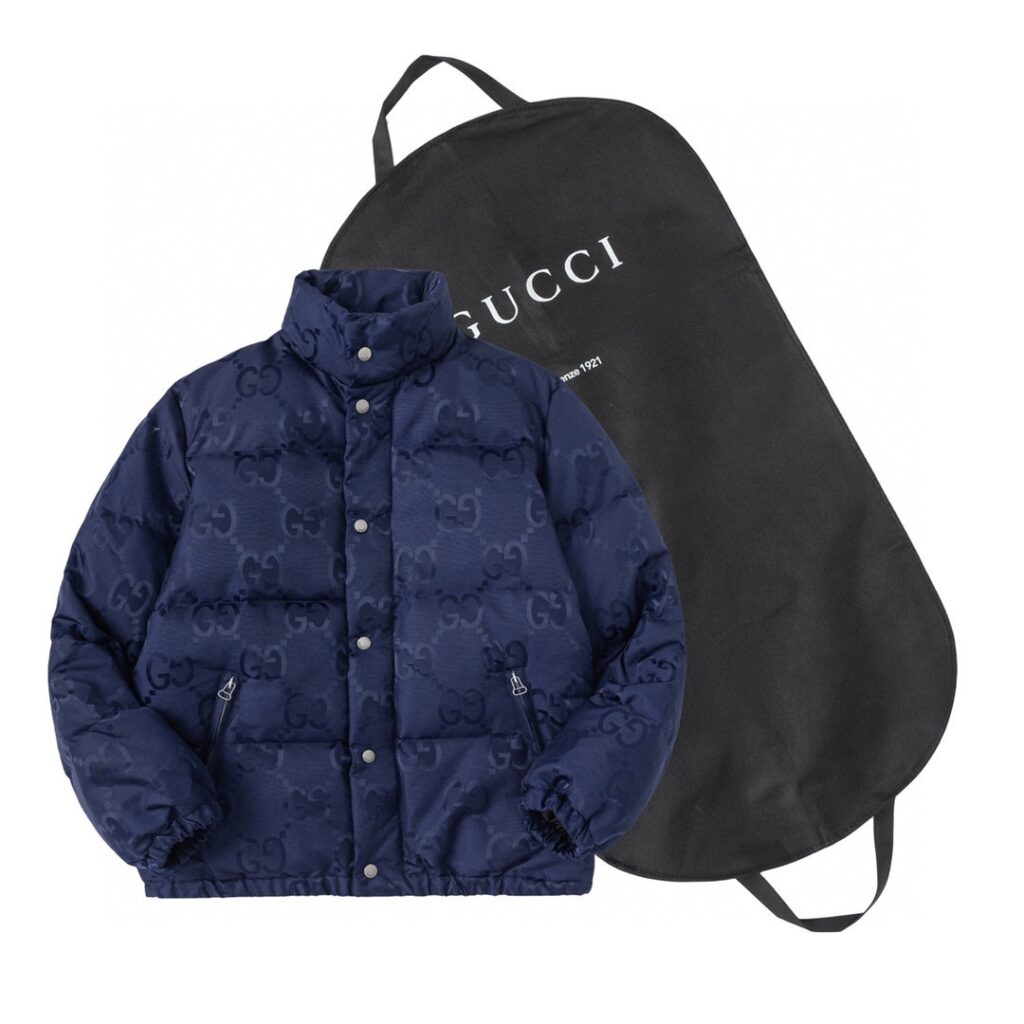 グッチ「Gucci」 秋冬ダウンジャケット スタンドカラー