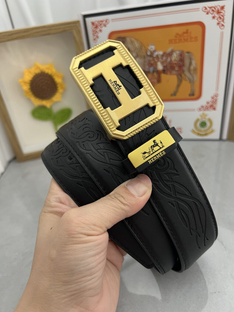 【限定入荷】Hermès フレンチ紳士ベルト「全長約 100cm」