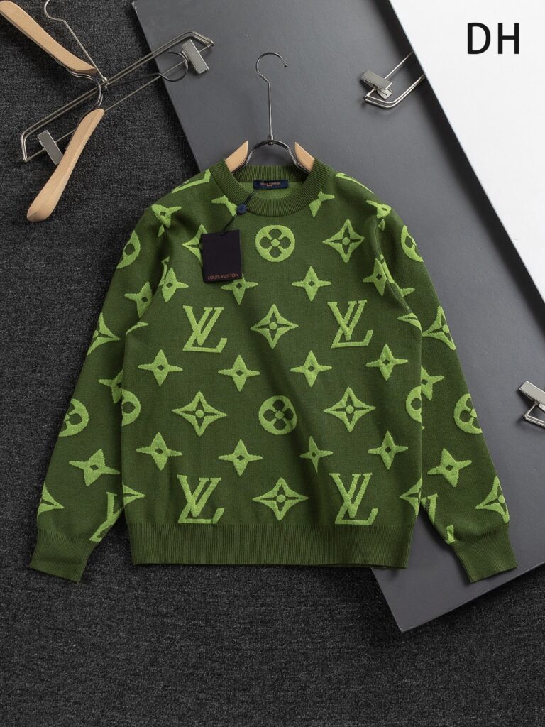 ルイ・ヴィトン「Louis Vuitton」秋冬新作ニットクルーネックセーター