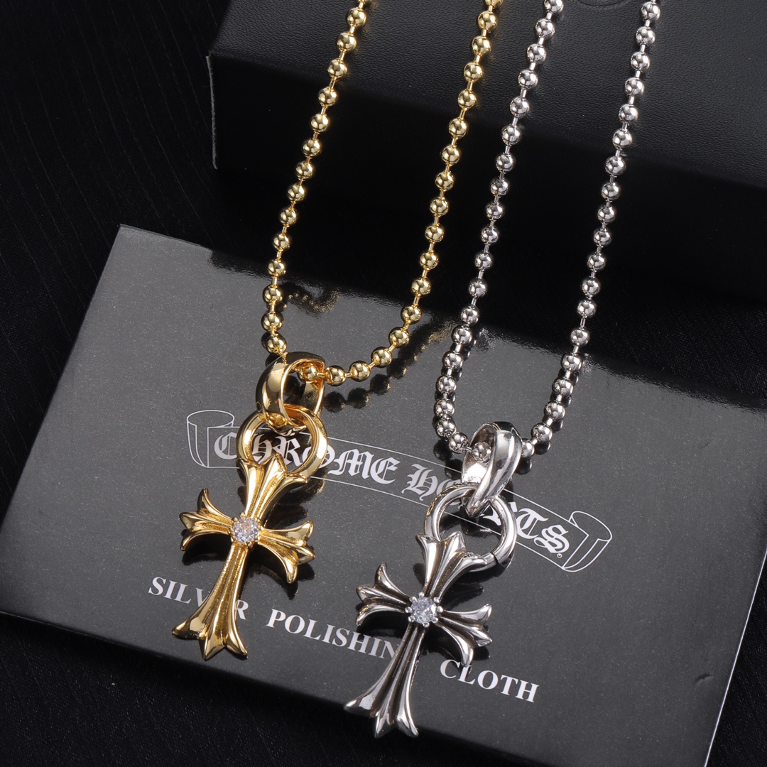 クロムハーツ「Chrome Hearts」クラシック ペンダントネックレス - 男女兼用