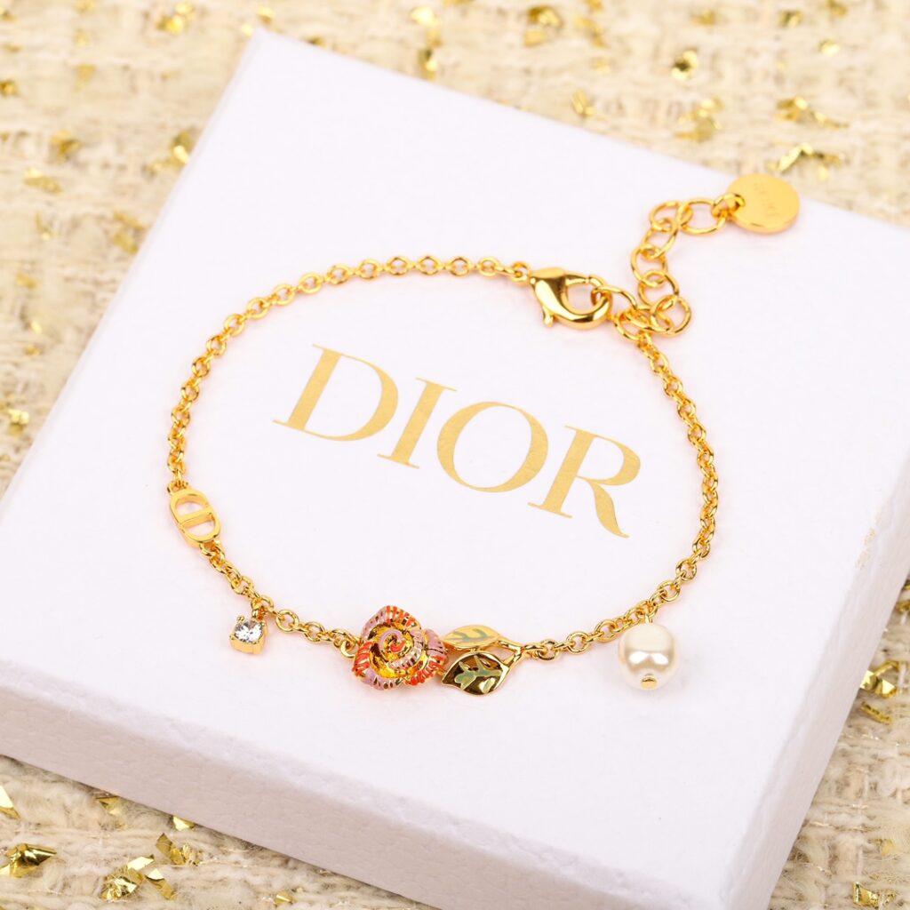 ディオール「Dior」La Rose Dior ブレスレット