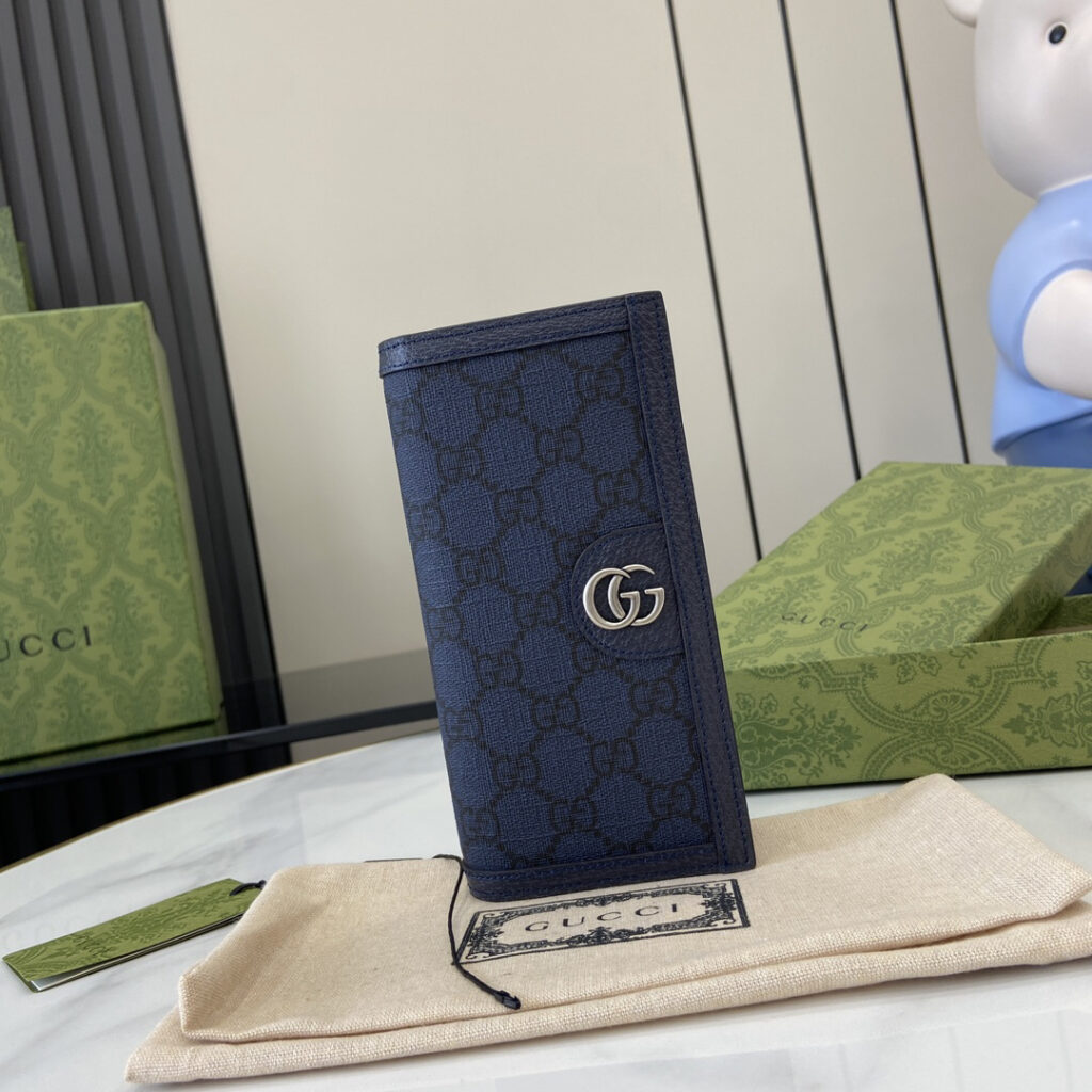 グッチ「Gucci」Ophidiaシリーズ ロングサイズ 折りたたみウォレット