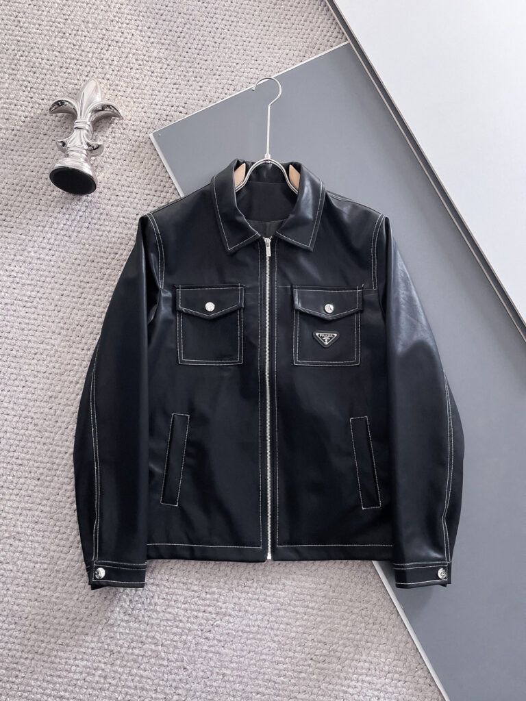 プラダ「Prada」 新作メンズレザージャケット