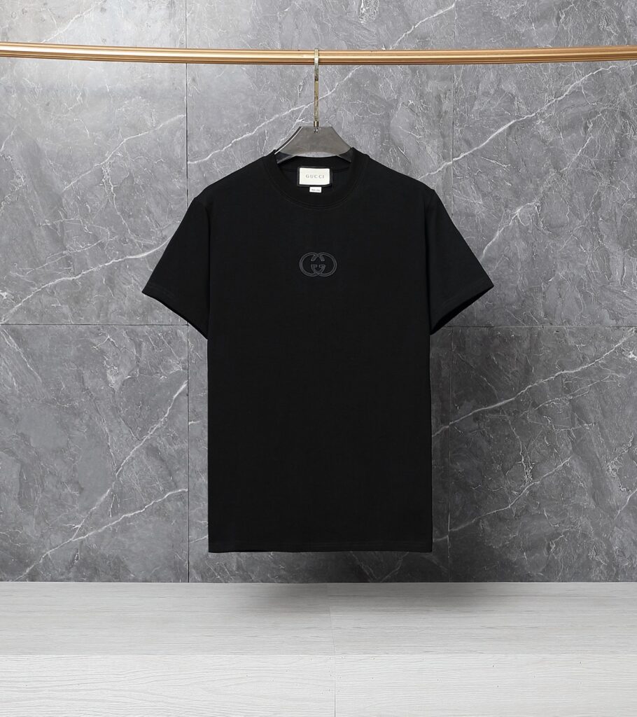 グッチ Gucci 定番胸元刺繍半袖Tシャツ