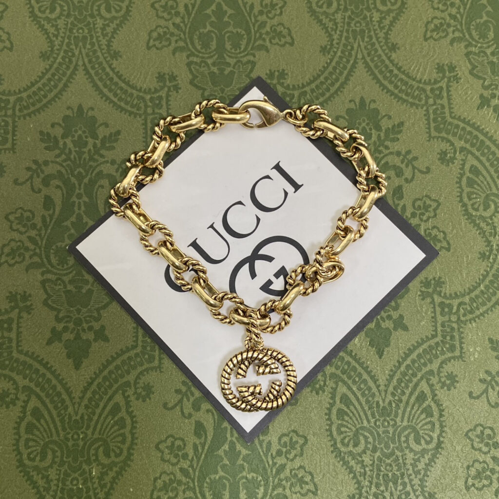 グッチ「Gucci」 インターロッキングG ブレスレット