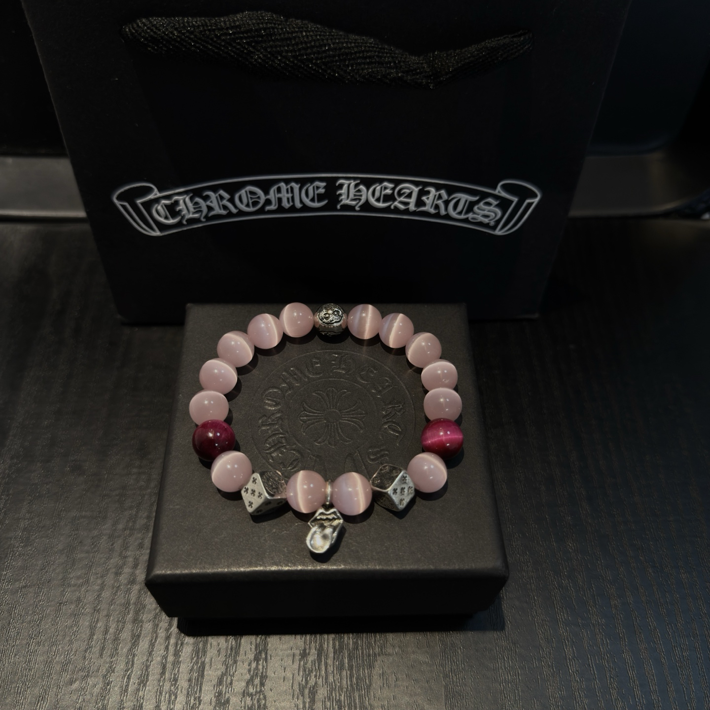 クロムハーツ「Chrome Hearts」ブレスレット - ヴィンテージ&ロックテイスト ペア用