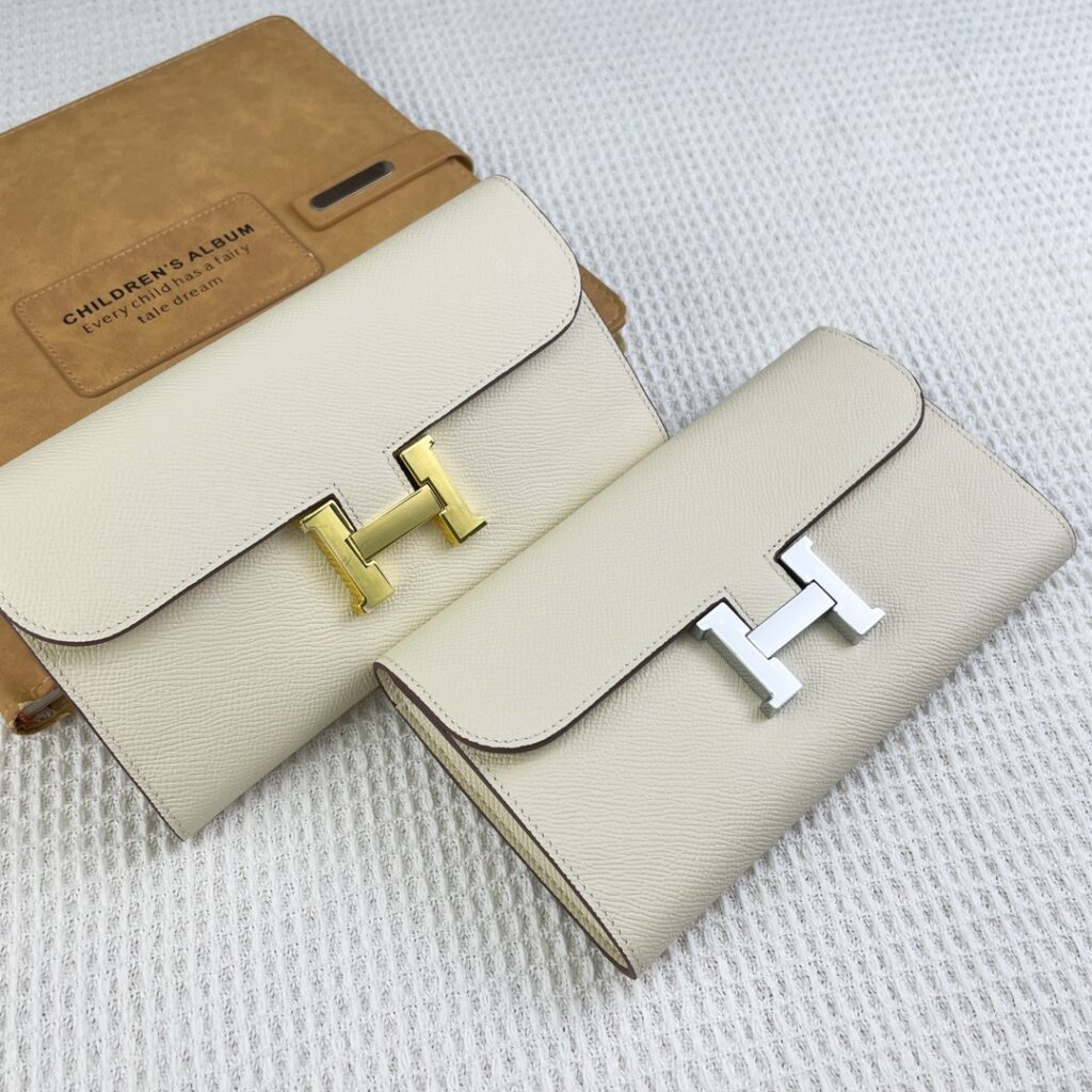 【限定新入荷】Hermès 高級レザー長財布「Constance Wallet」