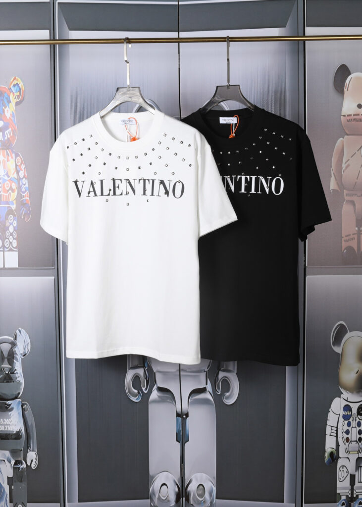 ヴァレンティノ Valentino 新作プリントドリル半袖