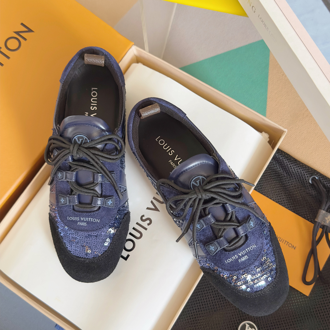 ルイ・ヴィトン LV Sneakerina レディース バレエスニーカー
