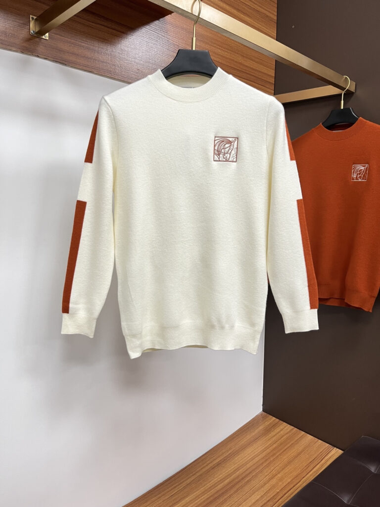 エルメス「Hermès」春季新作ラウンドネックスウェット