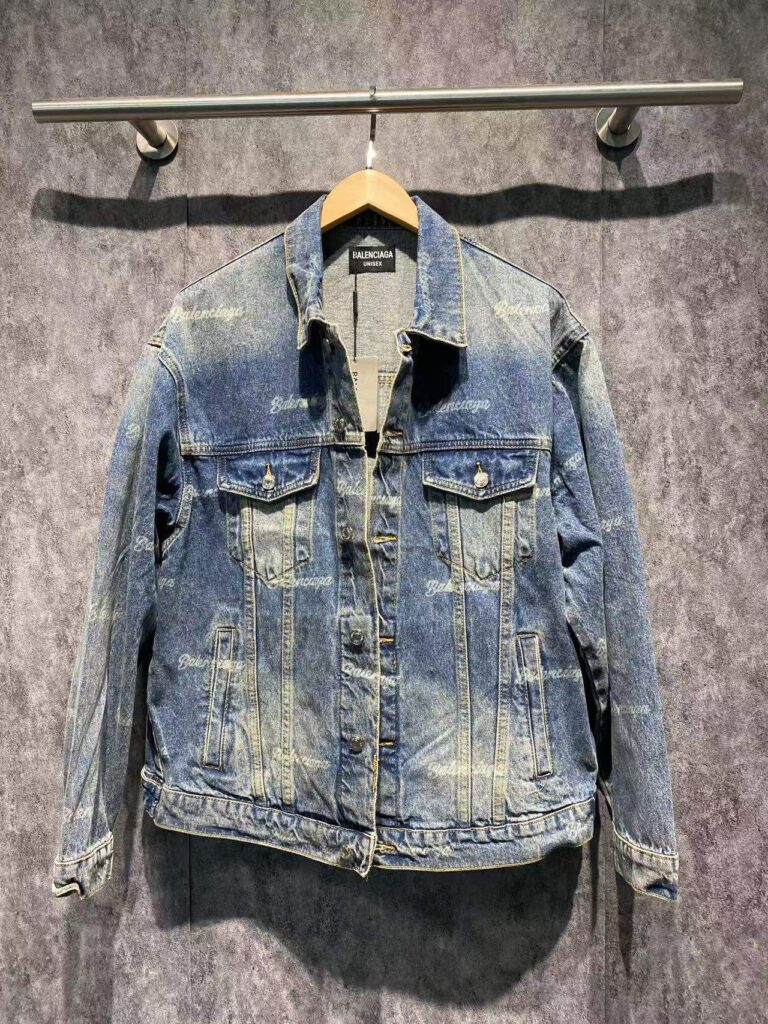 バレンシアガ「Balenciaga」デニムジャケット クラシック リデザイン