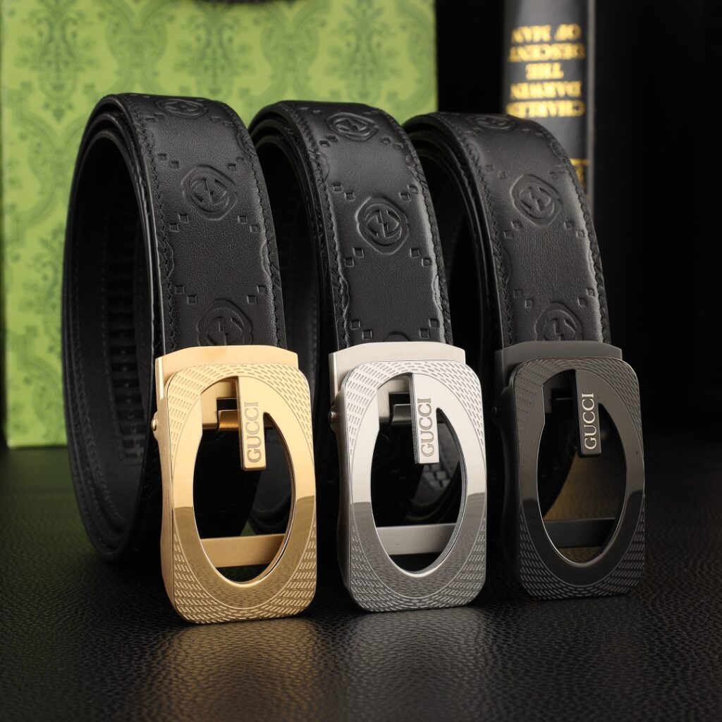 【在庫新登場】Gucci イタリアンテイストベルト 3 点セット「全長約 100cm」